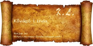 Kővágó Linda névjegykártya